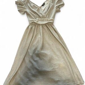 Chicme Gold Shimmer Top